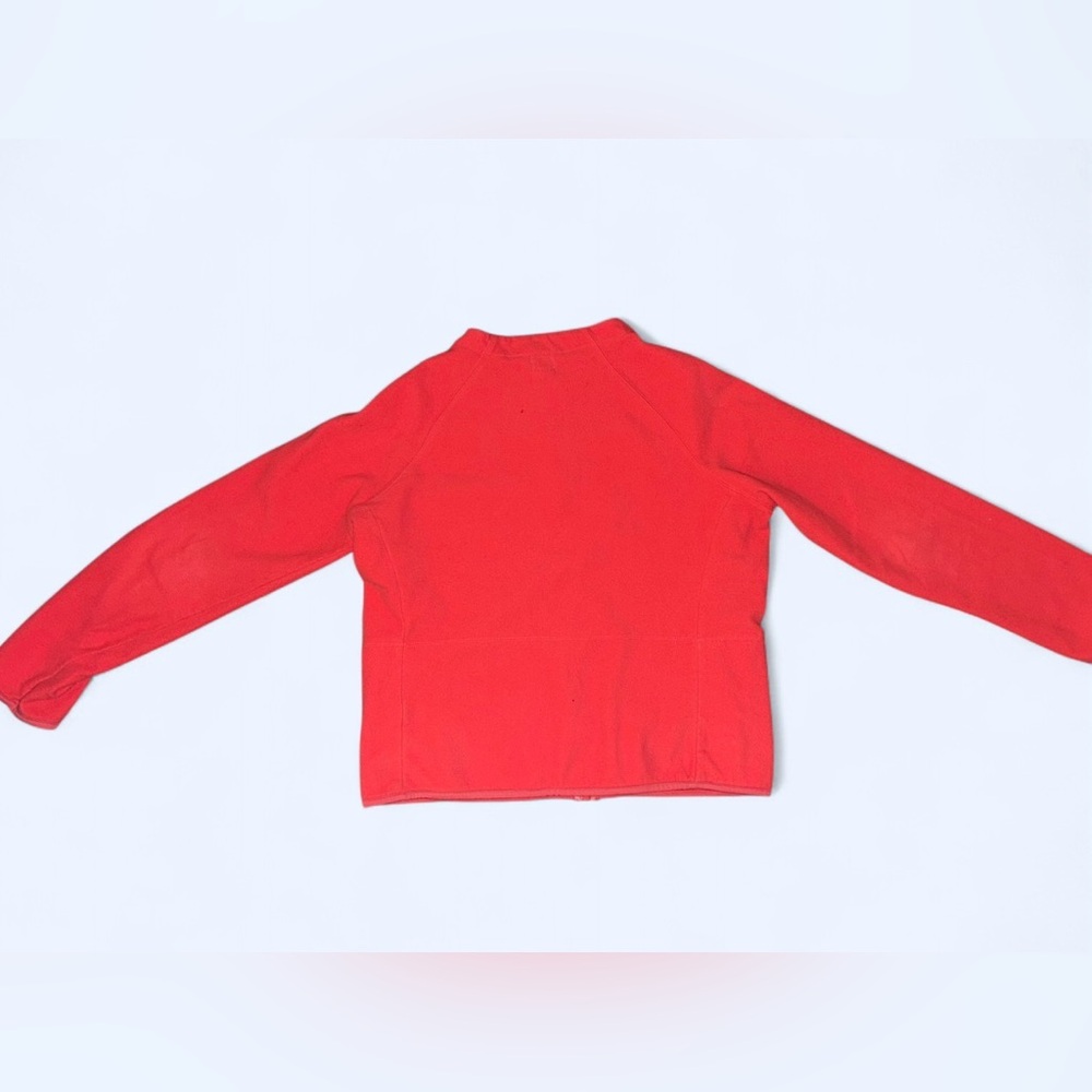 Calvin Klein Men's Fleece Red Full-Zip Jacket - Size Large - Picture 5 of 7